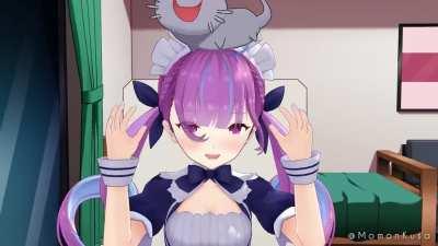 Aqua: NYAAAAA, Shion: What the F...