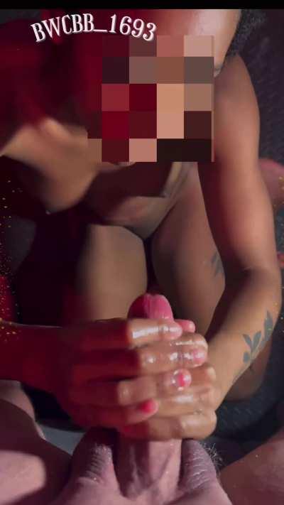 I LOVE making him pop 🤤