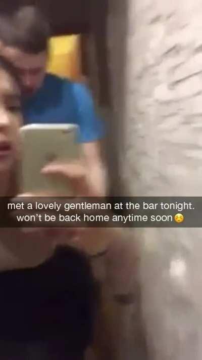 You had a fight with your girlfriend and pissed her off... She went out of her own and sent you this hours later.