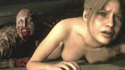 Resident Evil 2 Remake: Claire Redfield Nude Mod [Gambling NoDamage]