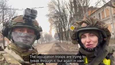 Bakhmut update - Bakhmut is holding, and the occupiers with the help of the recruited prisoners are trying to break through but are getting defeated.