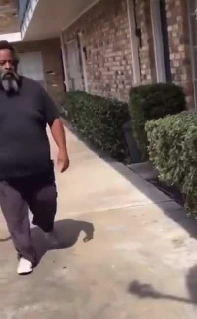 His builder bear work shop body constructed ass was not catching him, unc knew.🤦🏽‍♂️💀