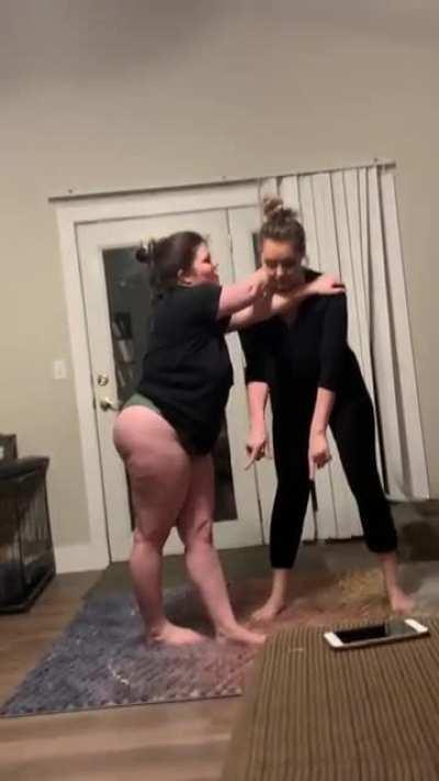 HMC while I jump in her arms