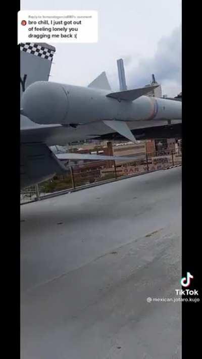 Is that uh- is that a missile?