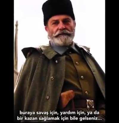Osmanlı Subayı Filminde Haluk Bilginer’in Ruslar ve Avrupalılar hakkındaki müthiş repliği.