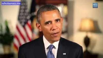 Obama said it again, now we need it.