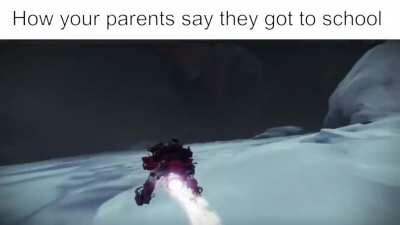 Legend says they had to step into a war with the Cabal on Mars on the way back home.