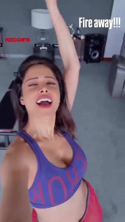 Nushrratt Bharuccha (no sound)