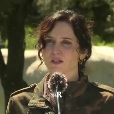 Isabel Diaz Ayuso, President of the Autonomous Community of Madrid: 