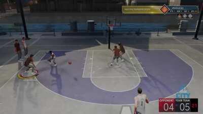 The new alley-oop animations have caught the squad by surprise