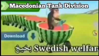 Monkeydonian tank division