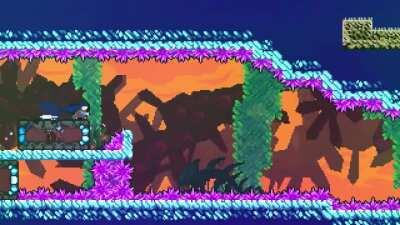 Here’s an “interesting” level from the Celeste 2020 Collab.