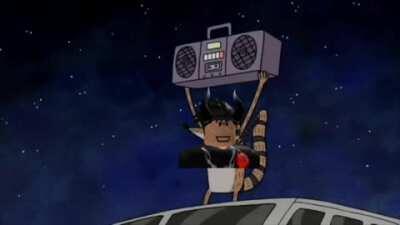 That one guy with a boombox