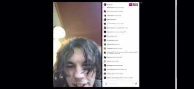 Sem had to regain composure lmao