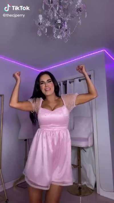 Lana in pink outfit