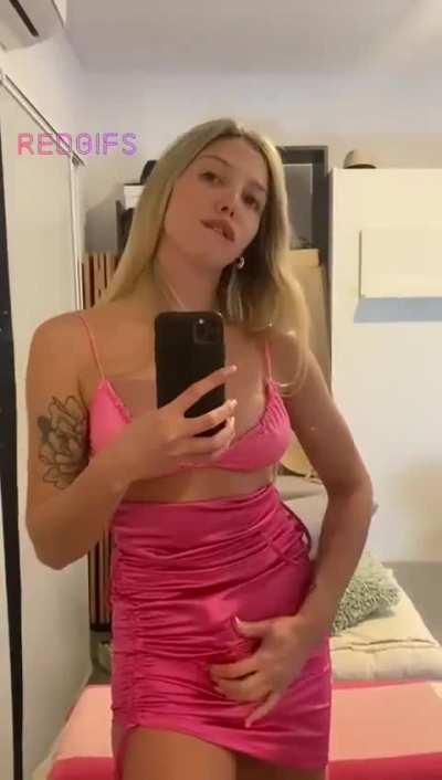 What if you enter the wrong room and find me like this. Would you cum inside?