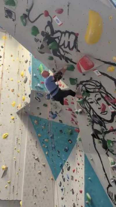 Amputee Ascents - 5.10 lead Christmas climb