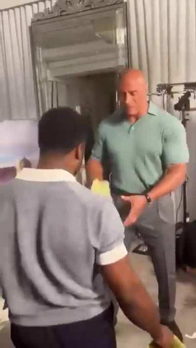 Two legendary dudes…