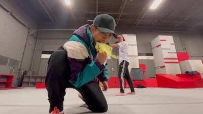 When you watch too much Haikyuu! 😞