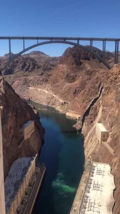 Saw another post that reminded me of a video I took at Hoover Dam. Full Black Mesa vibes.