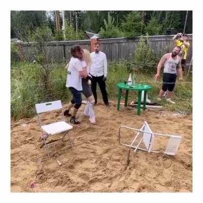 Crazy Russian Couple