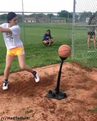 She Probably Should Take Up Fencing Instead.