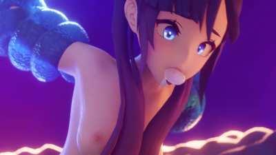 mona vs slime | too long to include action scenes