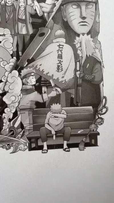 The Jiraiya art I did 2 months ago. Hope you like it!