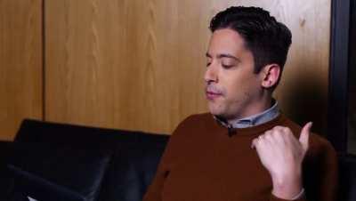 Michael Knowles struggles to answer if his race has superior qualities compared to others