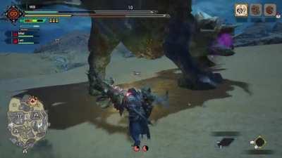 I just figured out how to fly with Gunlance!