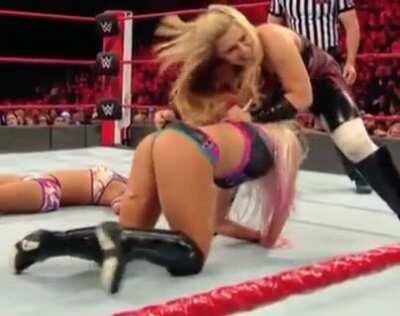 Nattie striking again.