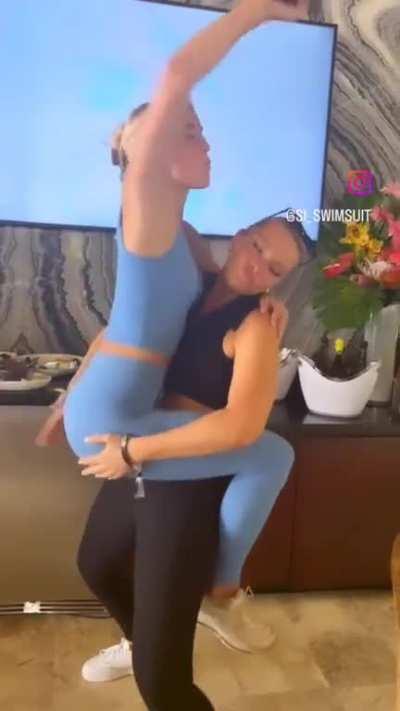 Livvy Dunne getting spanked 