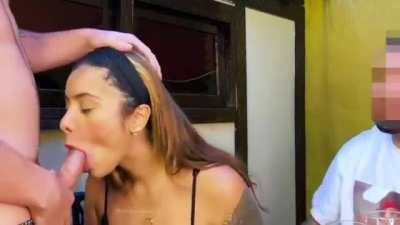 Dando a probar a mi novi 🍆🤷‍♀️🍆