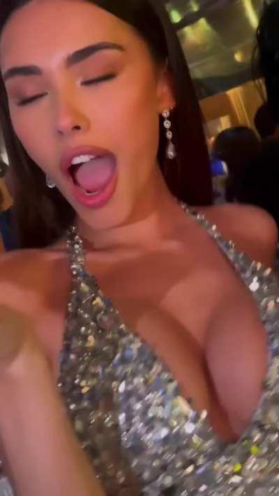 Blowing A Kiss [amfAR Gala]