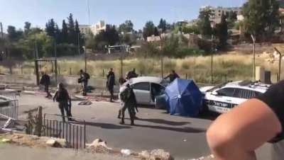 🇮🇱🇵🇸⚡ 7 policemen wounded , 2 seriously injured, in the ramming attack in the entrance to Sheikh Jarrakh neighborhood in jerusalem
