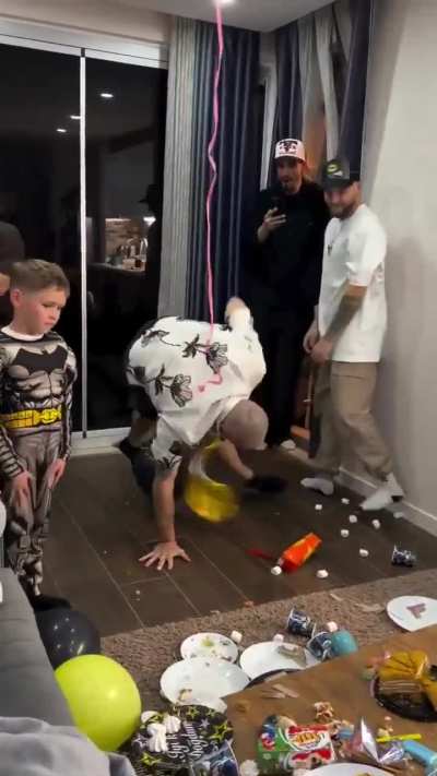 Drugged Out Uncle Puts the Break in Breakdance