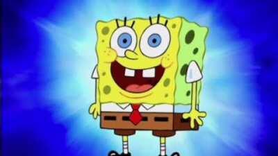 Spongebob has chosen his Splatfest team