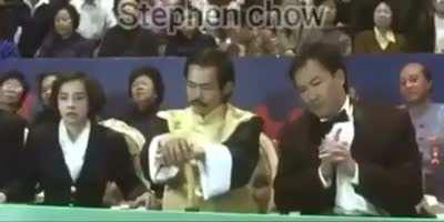 Jimmy White vs Stephen Chow in Legend Of The Dragon