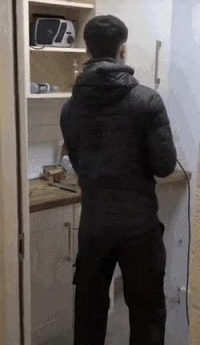 Gotta let the apprentice learn the haed way.