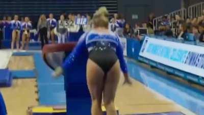 BYU’s Madison Raesly-Patton 🤍💙🤸‍♀️ 🍠