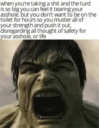 They say the biggest shit you've ever taken = the size of the biggest dick you can take. I can accommodate a tree.