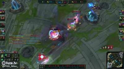 Wanted to share my first pentakill in a solo ranked game! My friends aren't as excited about it as I was, hoping someone here might enjoy it!