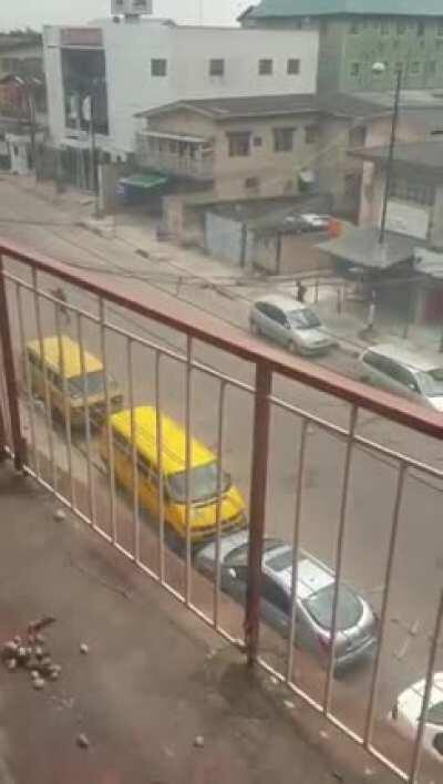 Nigerian Security Personnel Gunning Down Civilians