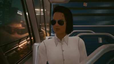 It was supposed to be a touching moment...and all I could think of was double bucket head.