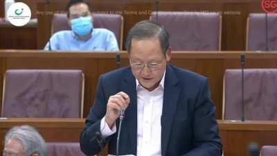 Minister, next time don't forget to switch your Mic off!