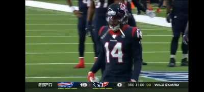 [Highlight] The weirdest controversy in playoff history. Bills at Texans 2019