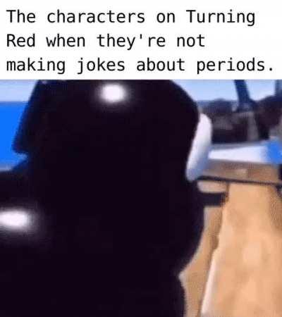 Stop shaking your non-existent ass, it's cringe.