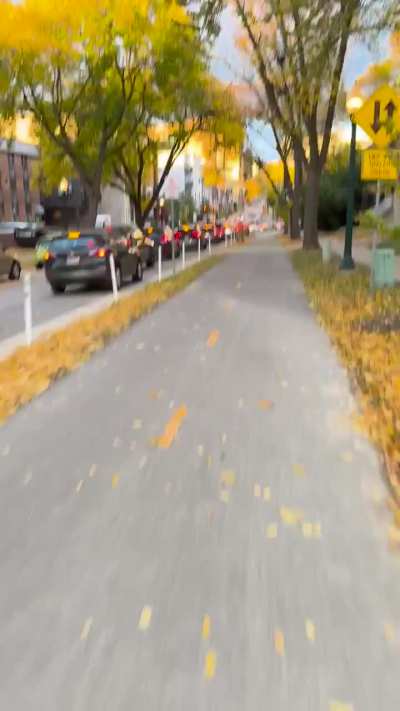 Two wheels >> four wheels. Have fun in traffic suckers