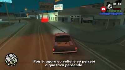 Gta sa dublado por ia, Cj Carioca