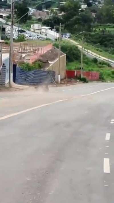 What could go wrong using a shopping cart for downhill